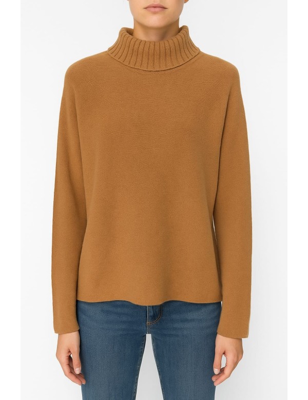 Pull Col Roulé Femme, Pull pas cher Maille Premium | DestockEnLive.com