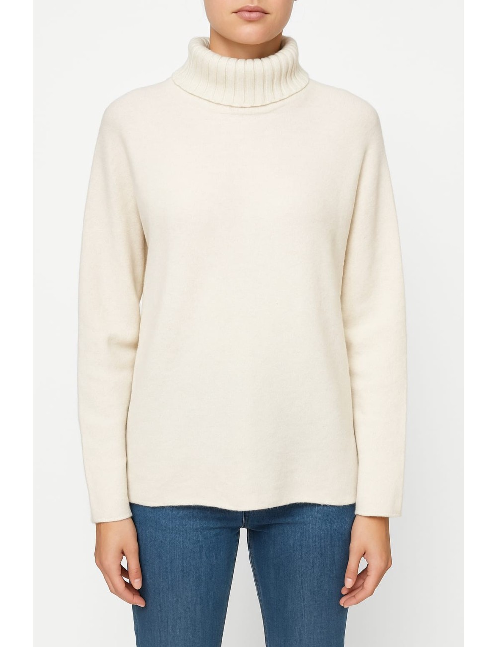 Pull Col Roulé Femme, Pull pas cher Maille Premium | DestockEnLive.com