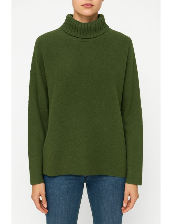 Pull Col Roulé Femme, Pull pas cher Maille Premium | DestockEnLive.com