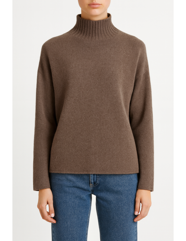Pull Col Cheminée Femme, Pull chaud à Prix Imbattable | DestockEnLive.com
