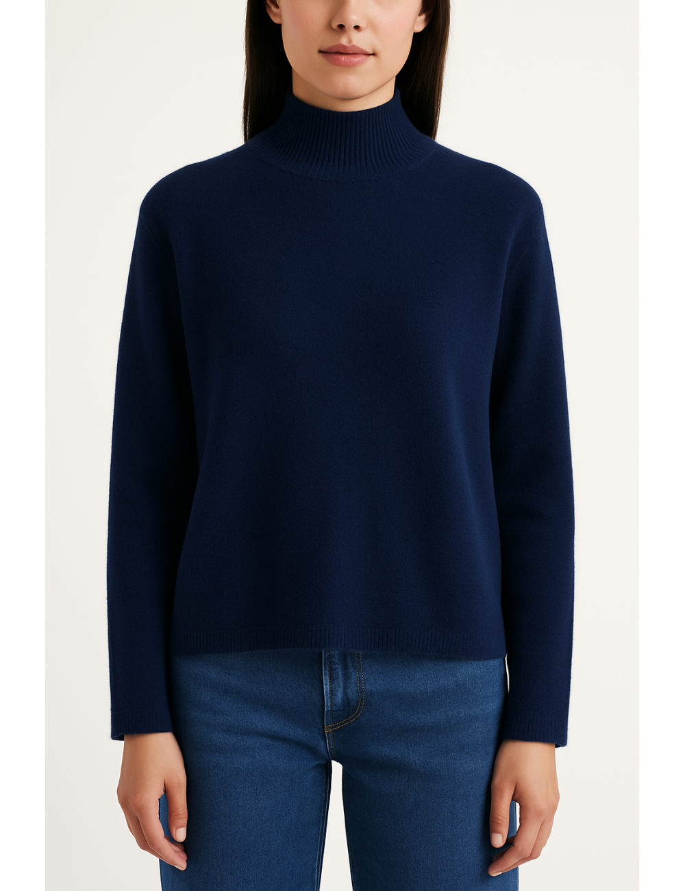 Pull Col Cheminée Femme, Pull chaud à Prix Imbattable | DestockEnLive.com
