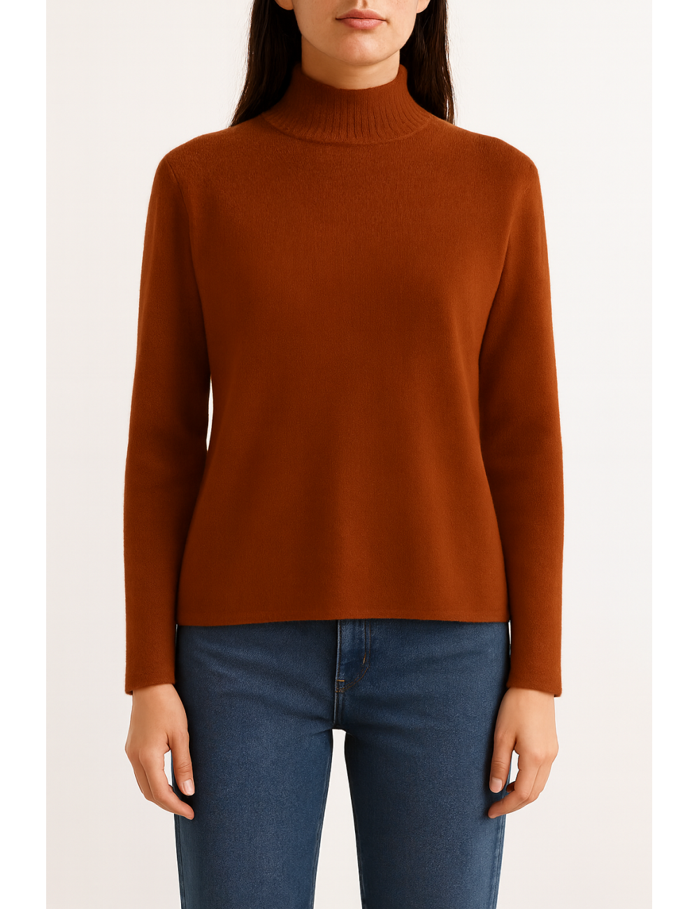 Pull Col Cheminée Femme, Pull chaud à Prix Imbattable | DestockEnLive.com