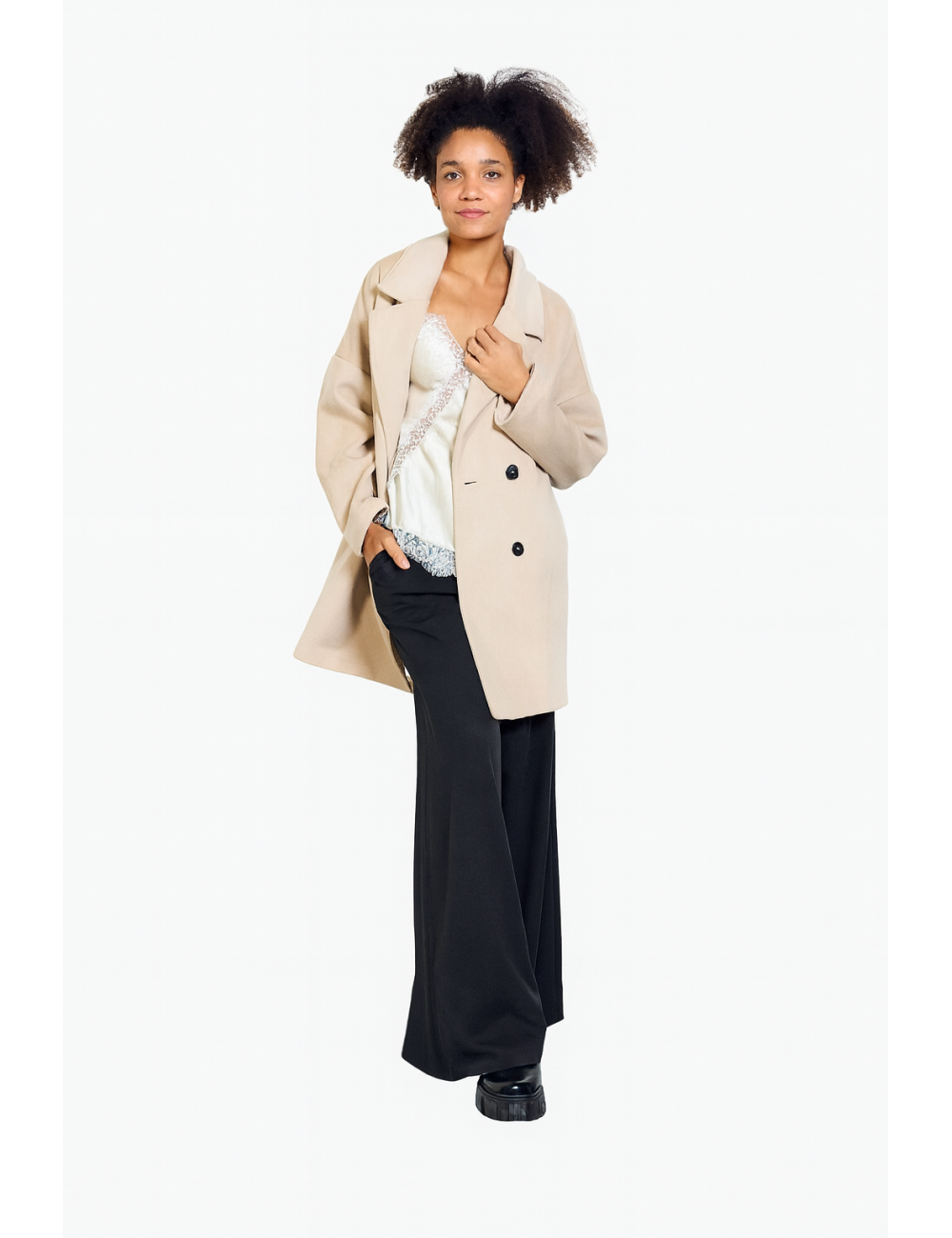Manteau Mi Long femme pas cher | DestockEnLive.com