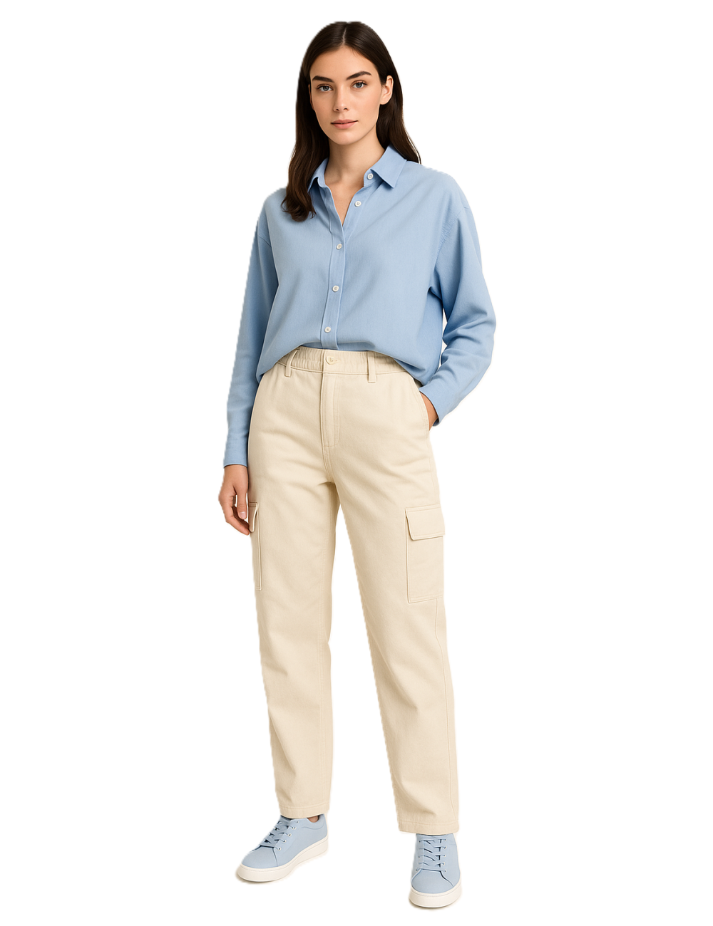 Pantalon cargo femme pas cher à Prix Imbattables | DestockEnLive.com