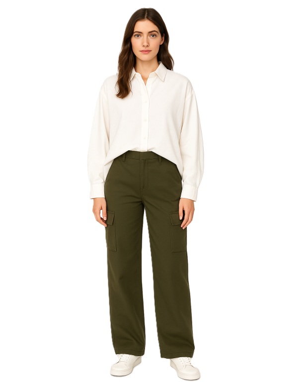 Pantalon cargo femme pas cher à Prix Imbattables | DestockEnLive.com