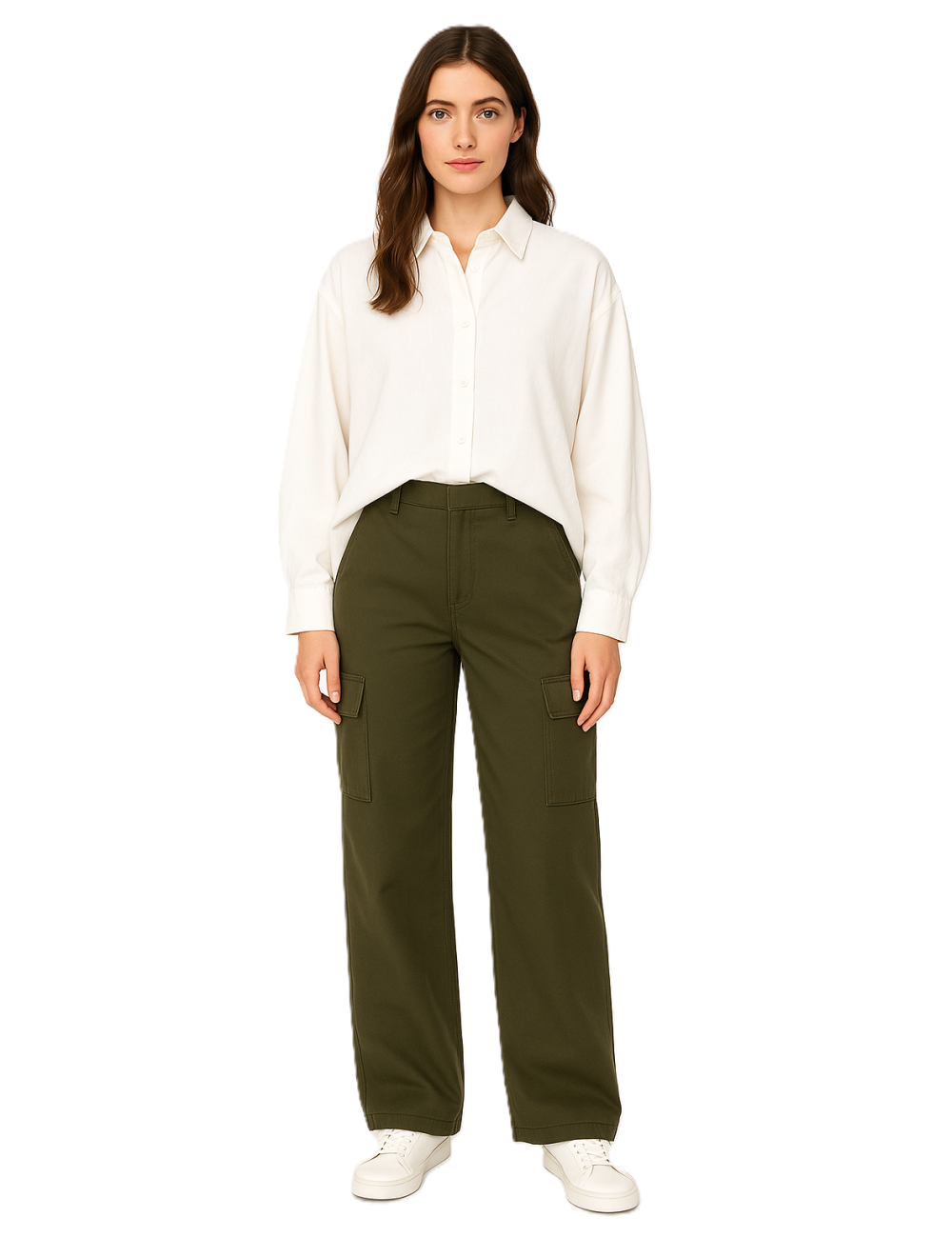 Pantalon cargo femme pas cher à Prix Imbattables | DestockEnLive.com