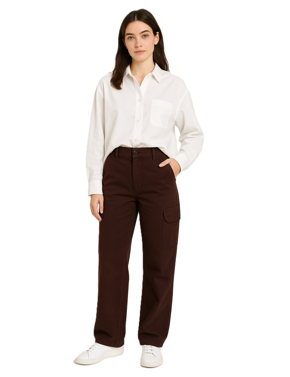 Pantalon cargo femme pas cher à Prix Imbattables | DestockEnLive.com