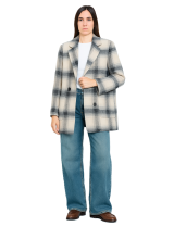 Manteau à carreaux femme avec Remise exceptionnelle Limitée | DestockEnLive.com