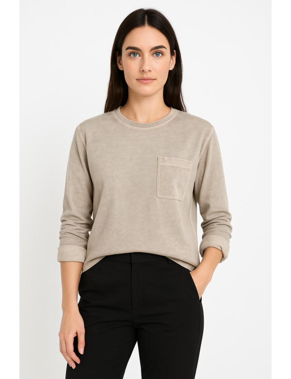 Tee-shirt manches longues qualité premium pas cher | Destock En Live