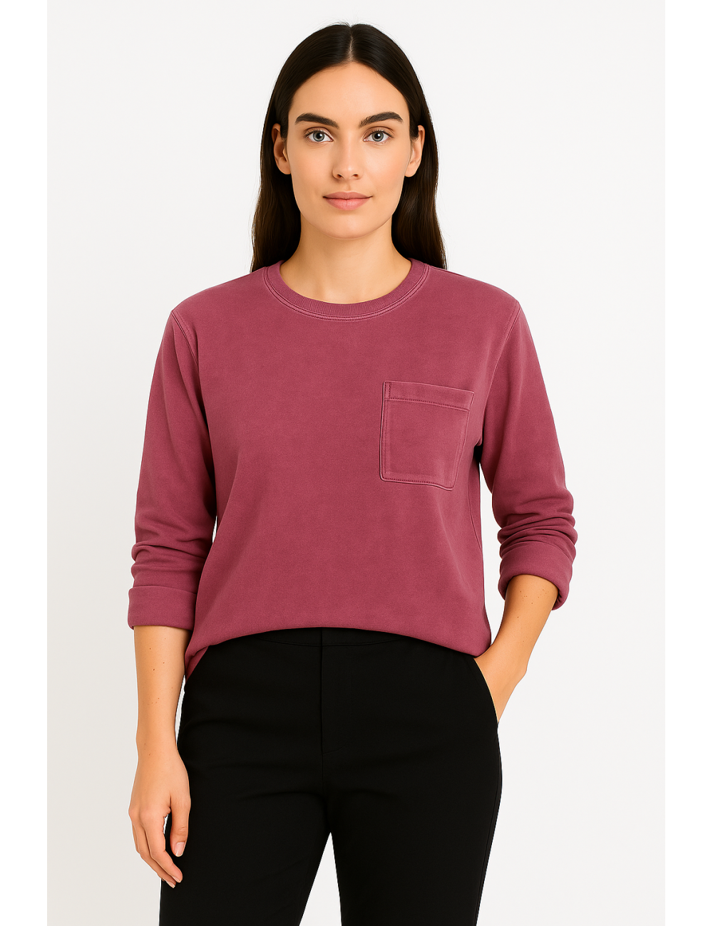 Tee-shirt manches longues qualité premium pas cher | Destock En Live