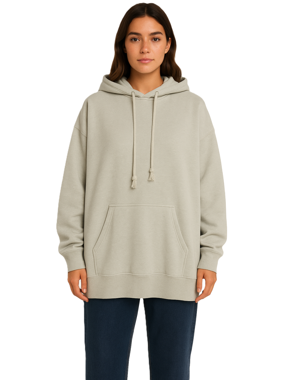 Sweat à capuche pas cher Coupe Oversize | DestockEnLive.com