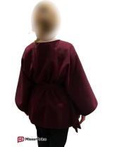 Cape femme unie avec ceinture à petit prix  | DestockEnLive.com