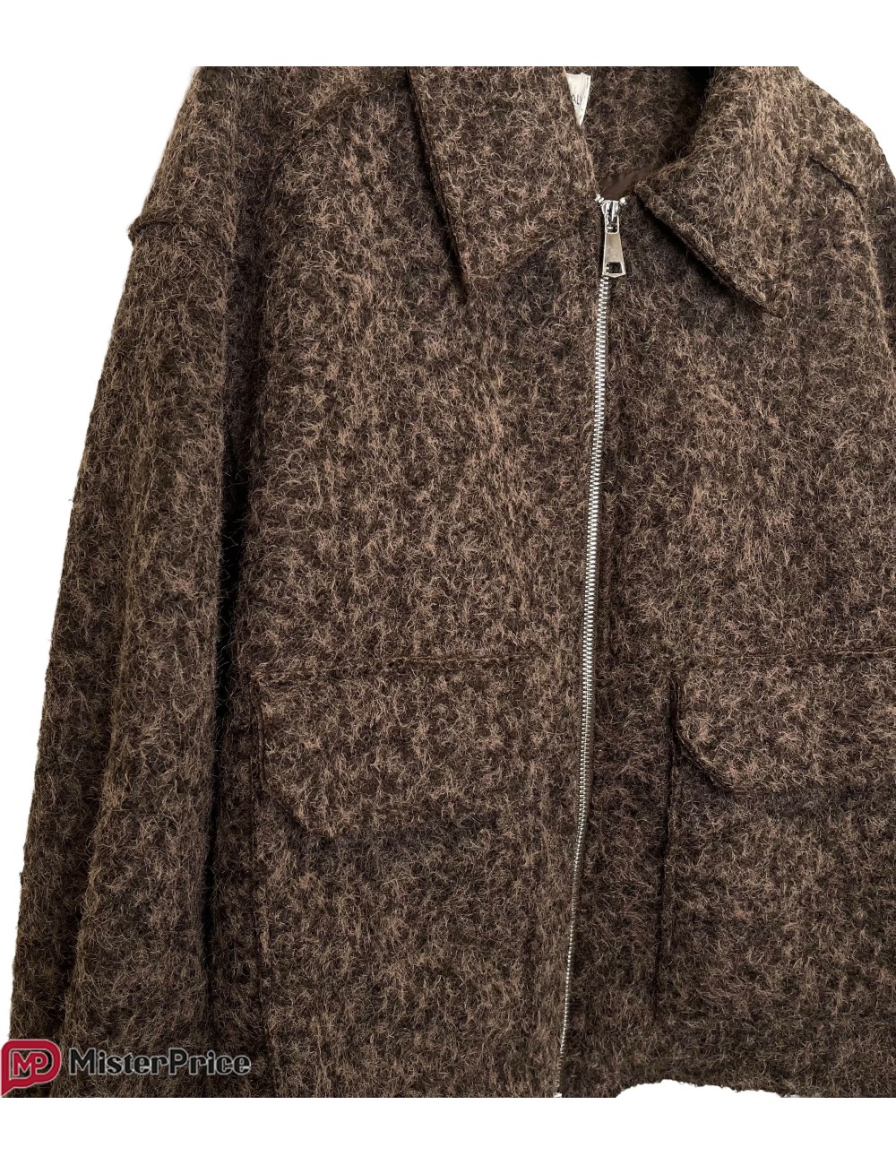 Veste Zippée Bouclée, Manteau Femme Hiver | Mister Price