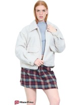 Veste Zippée Bouclée, Manteau Femme Hiver | Mister Price