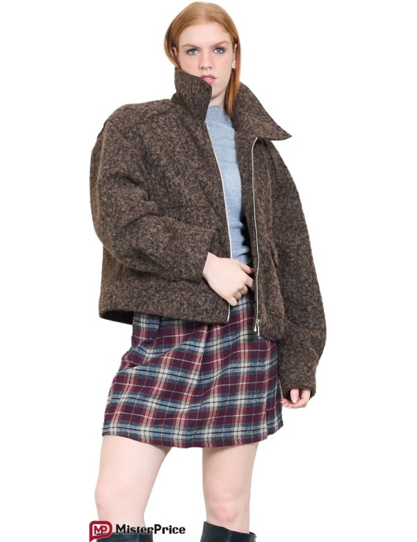 Veste Zippée Bouclée, Manteau Femme Hiver | Mister Price