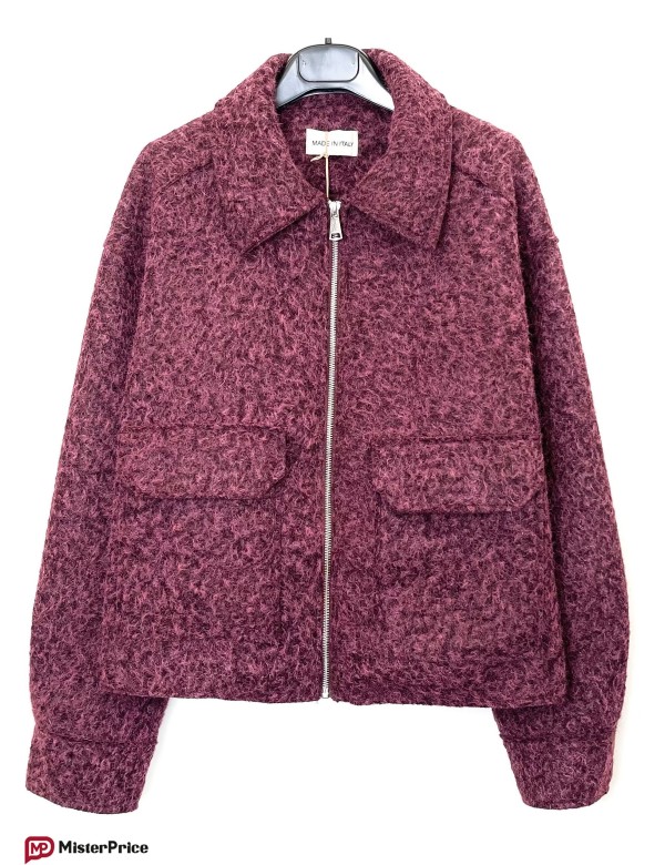 Veste Zippée Bouclée, Manteau Femme Hiver | Mister Price