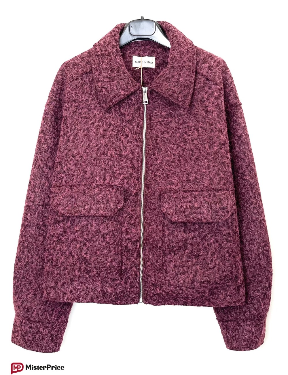 Veste Zippée Bouclée, Manteau Femme Hiver | Mister Price