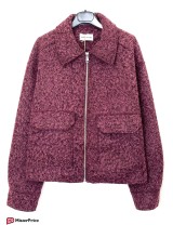 Veste Zippée Bouclée, Manteau Femme Hiver | Mister Price