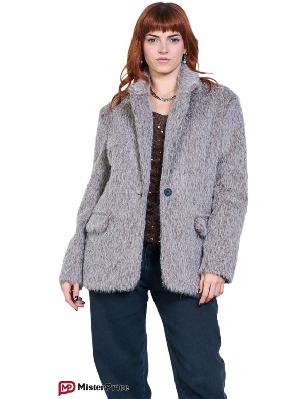Blazer Effet Fourrure Doux Femme, Veste Hiver Pas cher | Mr Price