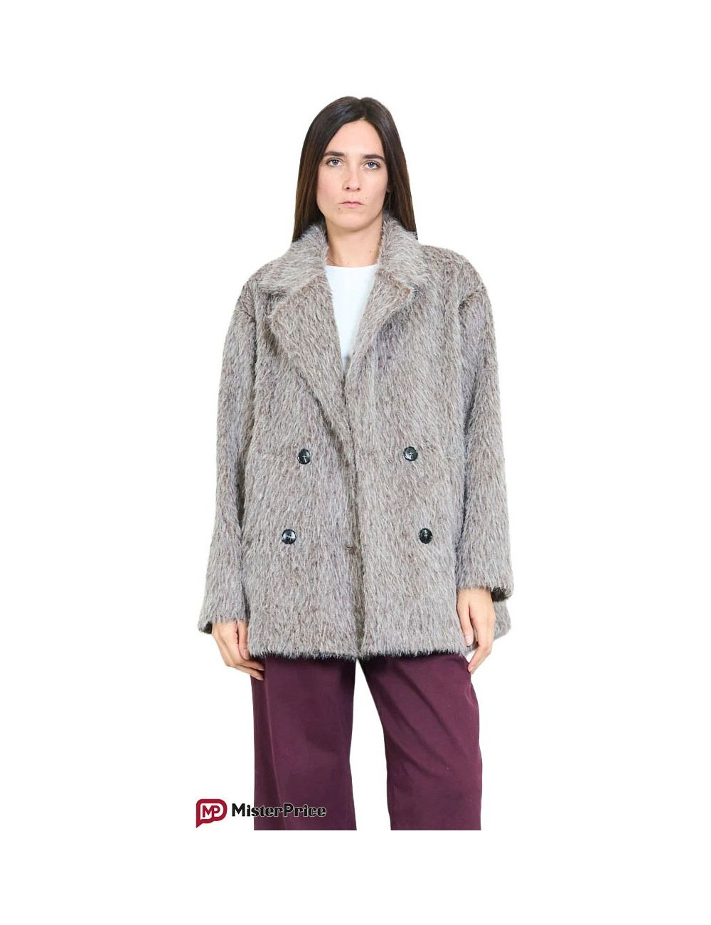 Veste Croisée Fourrure Synthétique, Veste Hiver Pas cher | MisterPrice