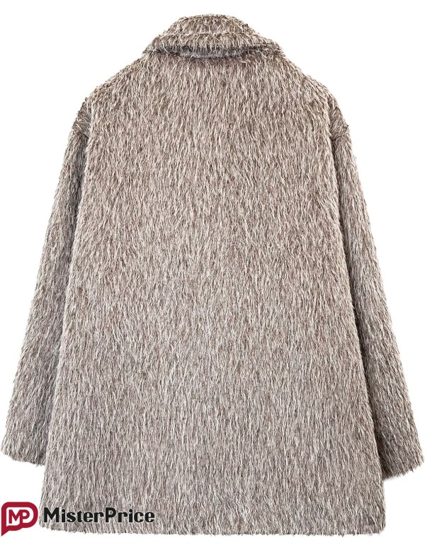 Veste Croisée Fourrure Synthétique, Veste Hiver Pas cher | MisterPrice