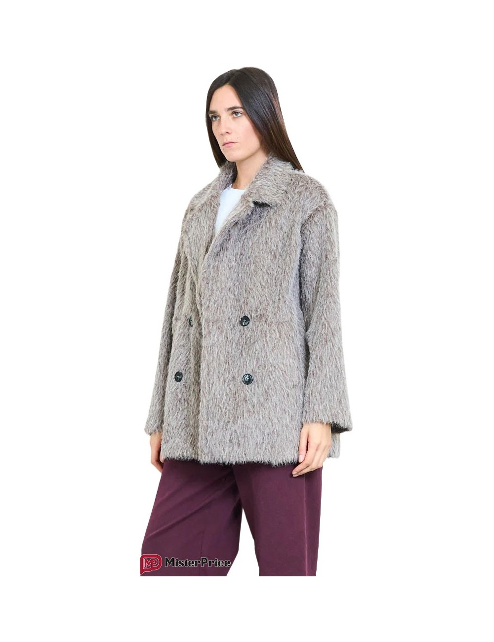 Veste Croisée Fourrure Synthétique, Veste Hiver Pas cher | MisterPrice