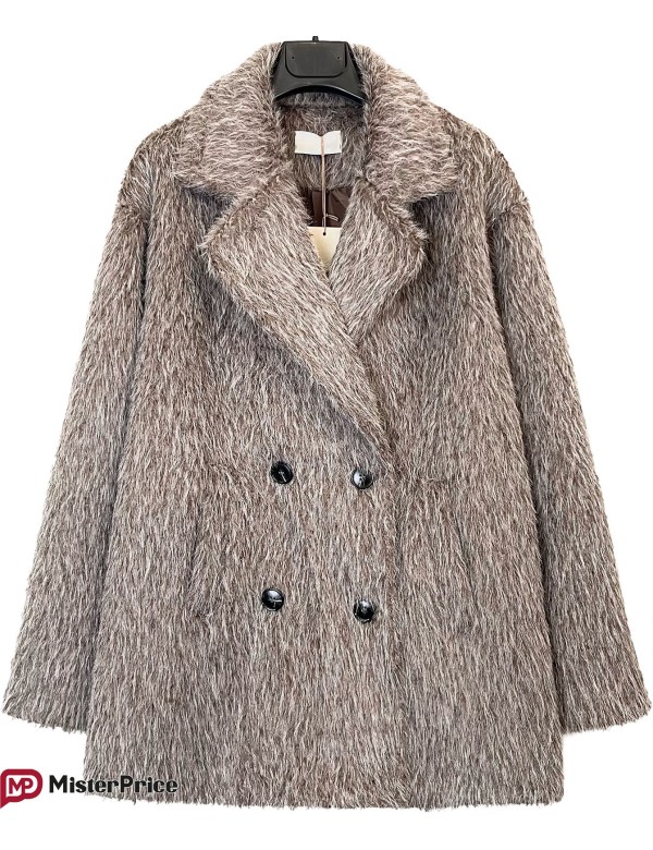 Veste Croisée Fourrure Synthétique, Veste Hiver Pas cher | MisterPrice