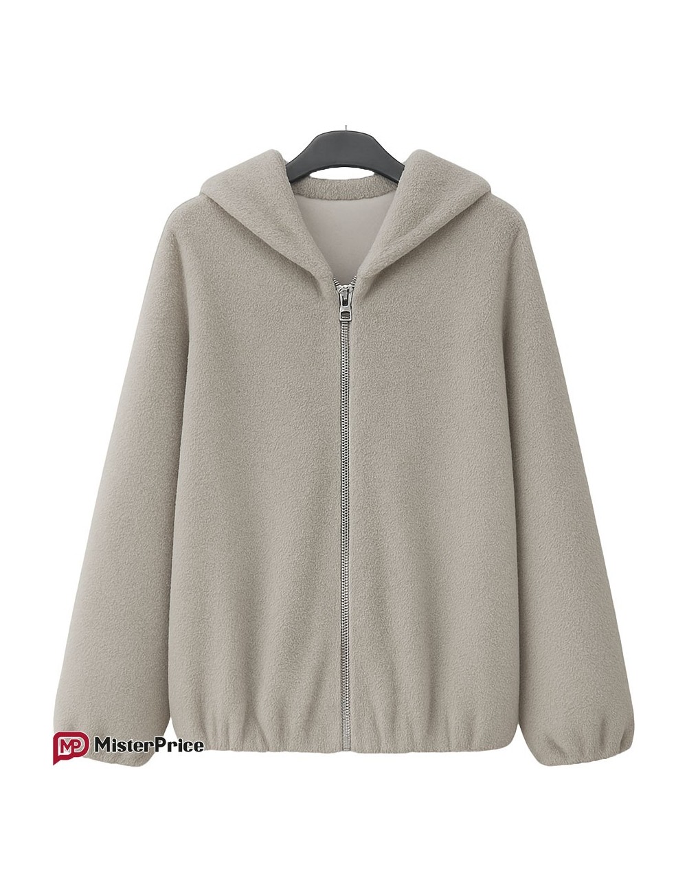 Manteau Long 3/4 Fourrure synthétique Zippée à Capuche | Mister Price