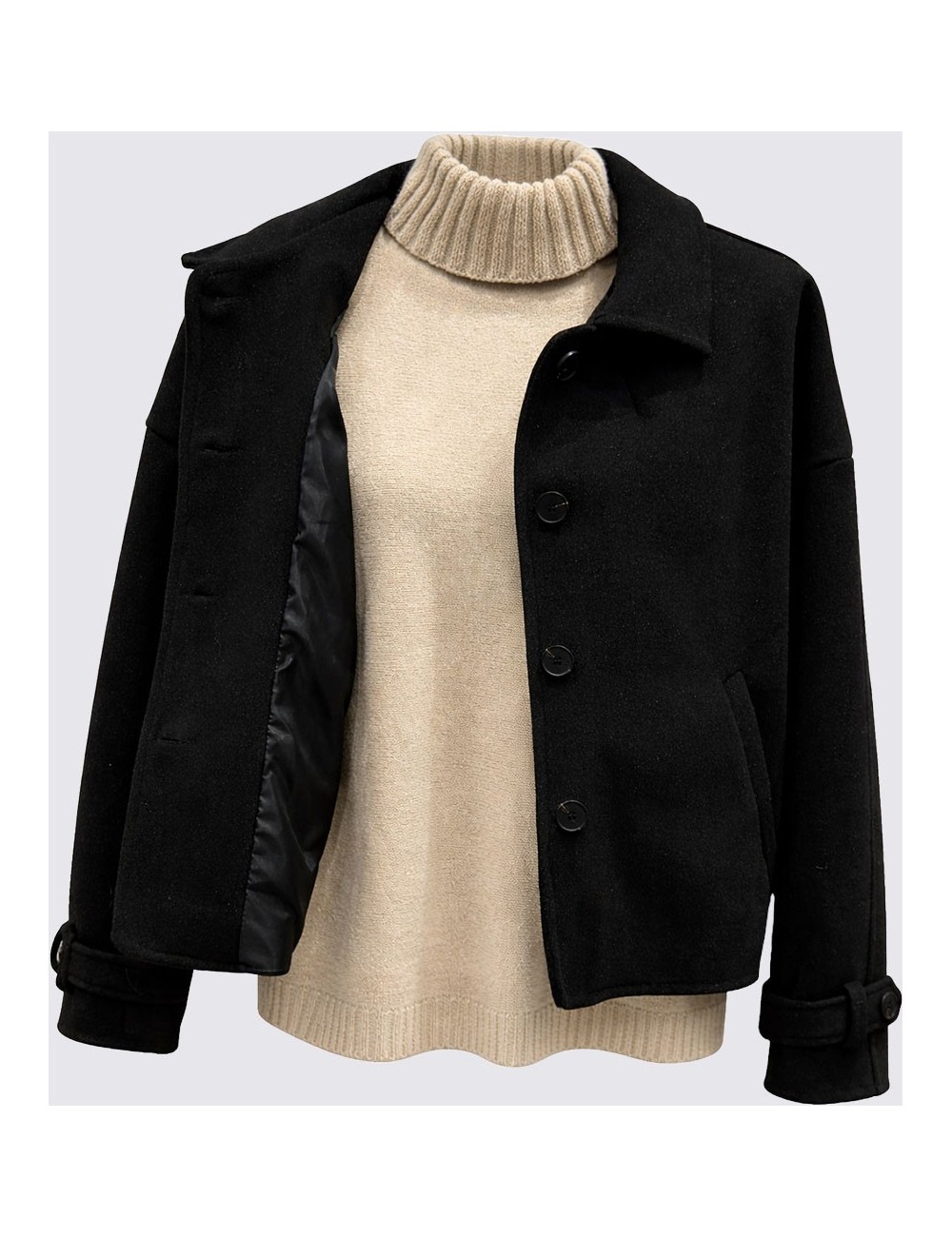 Veste courte col chemise à Petit Prix | MisterPrice.fr