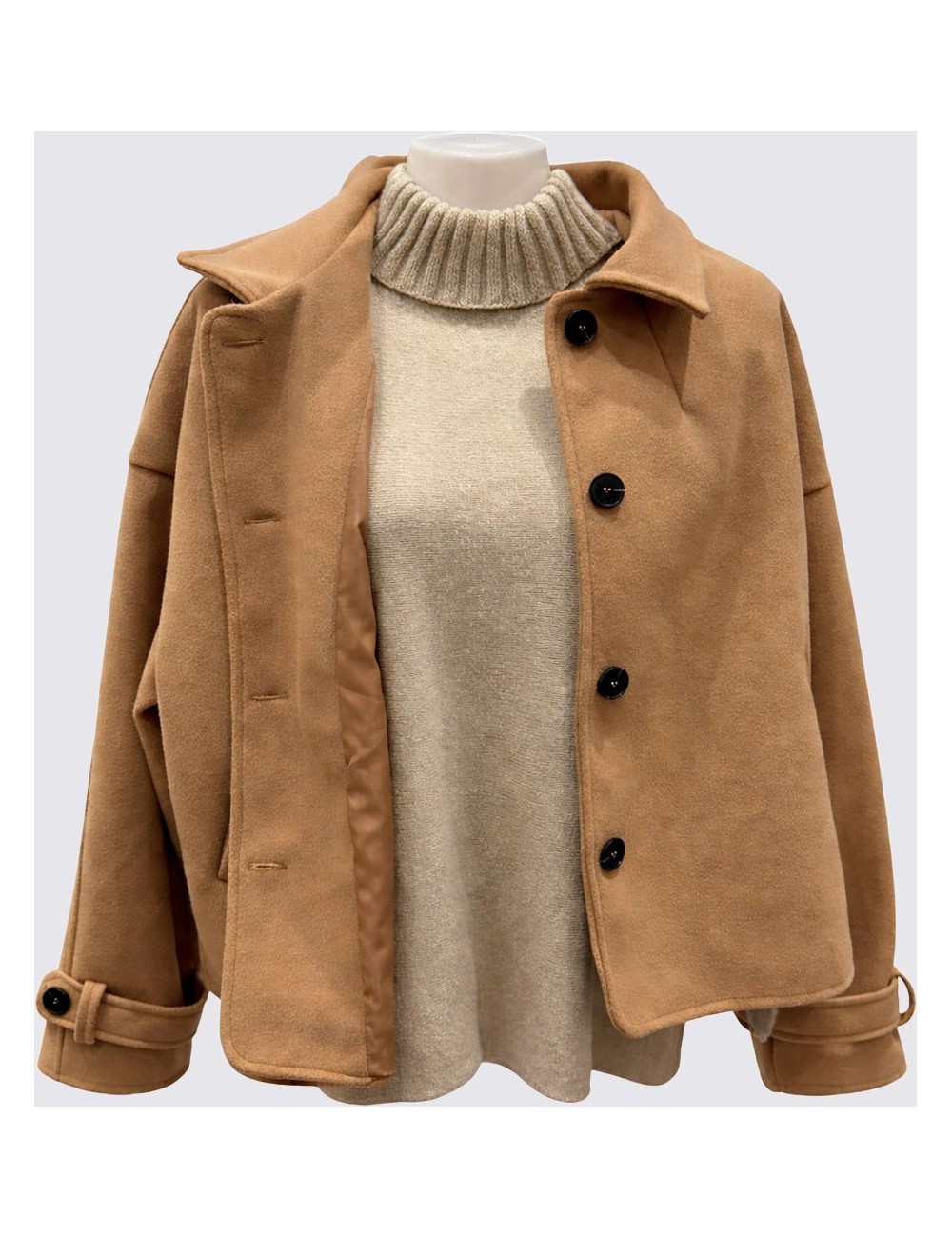 Veste courte col chemise à Petit Prix | MisterPrice.fr