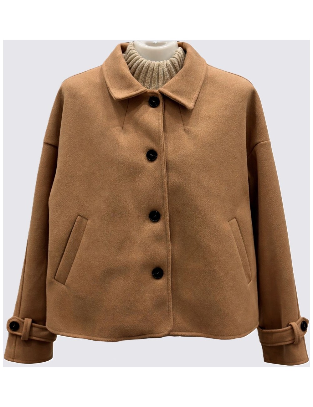 Veste courte col chemise à Petit Prix | MisterPrice.fr