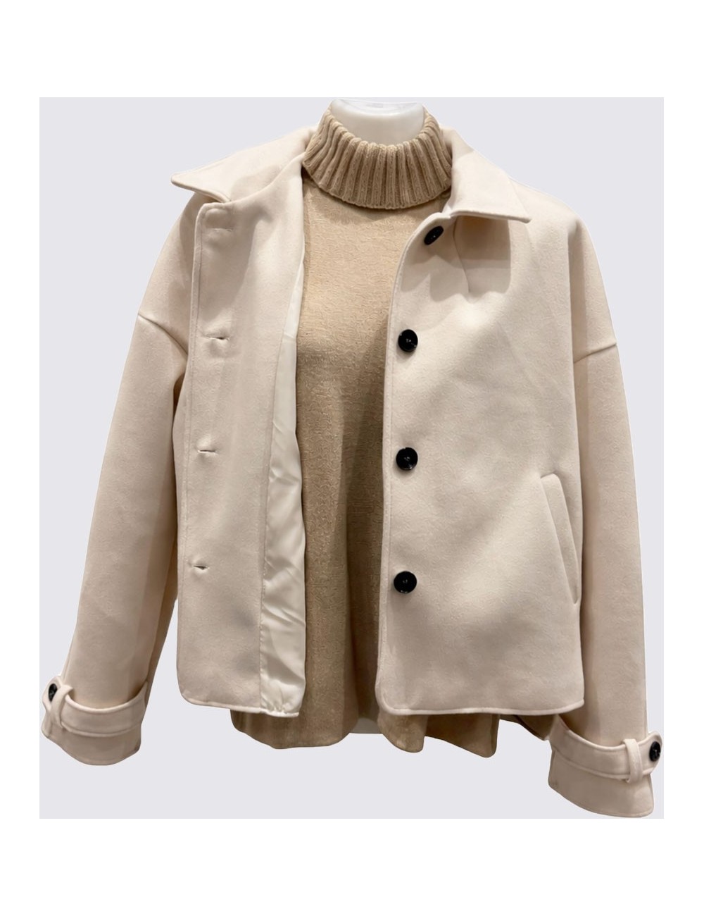 Veste courte col chemise à Petit Prix | MisterPrice.fr