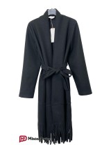 Manteau long frangé ceinturé femme à petit prix | Mister Price France