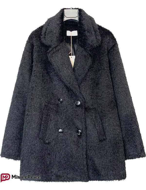 Veste Croisée Fourrure Synthétique, Veste Hiver Pas cher | MisterPrice