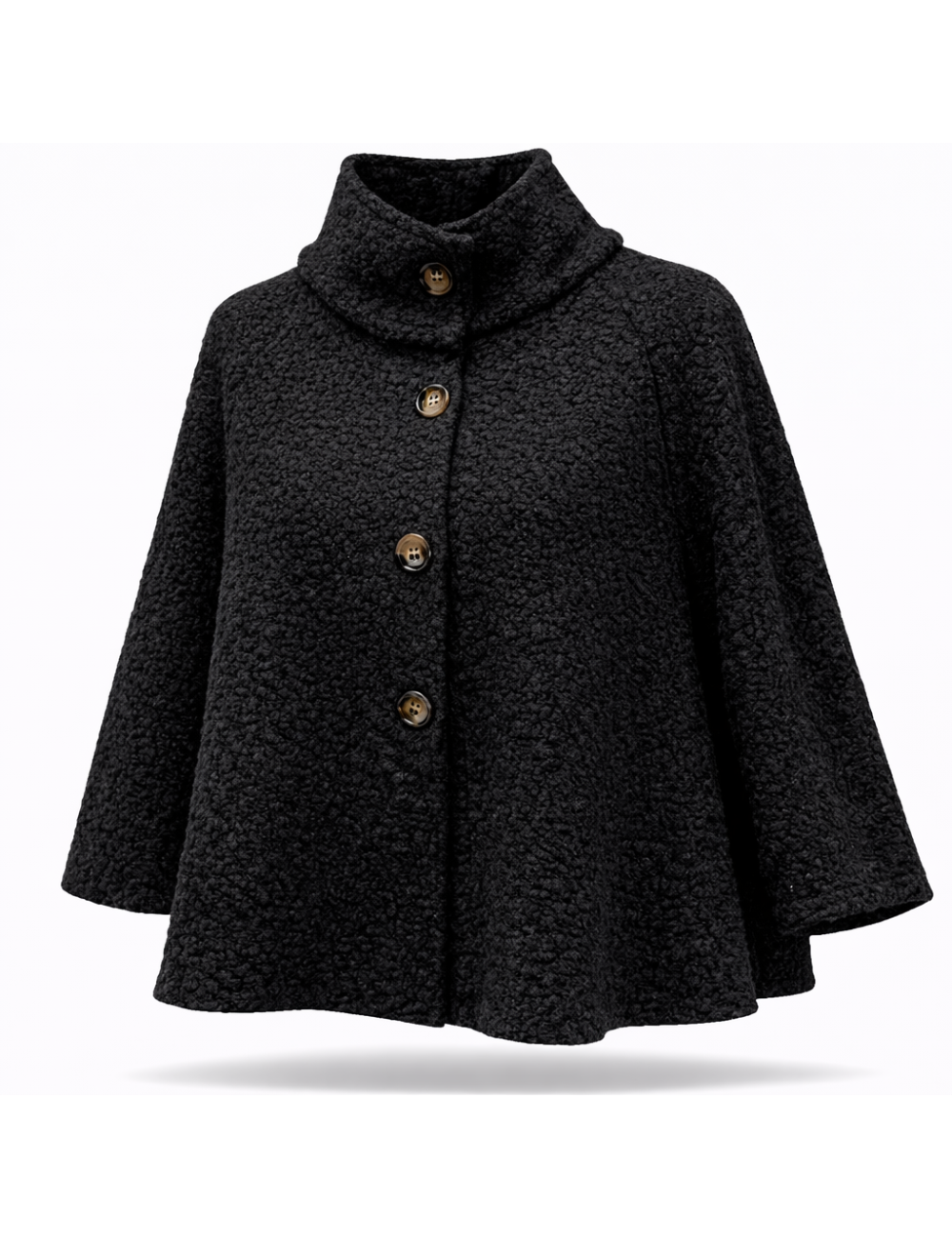 Cape femme à boutons,  Remise exceptionnelle | DestockEnLive.com