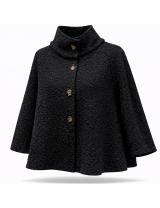 Cape femme à boutons,  Remise exceptionnelle | DestockEnLive.com