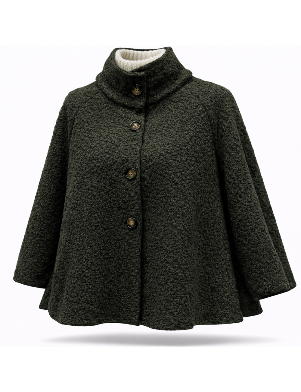 Cape femme à boutons,  Remise exceptionnelle -50% | MisterPrice.fr