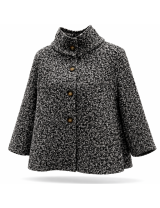 Cape femme à boutons,  Remise exceptionnelle | DestockEnLive.com