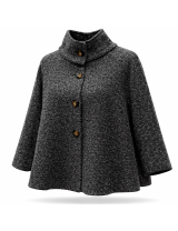 Cape femme à boutons,  Remise exceptionnelle -50% | MisterPrice.fr