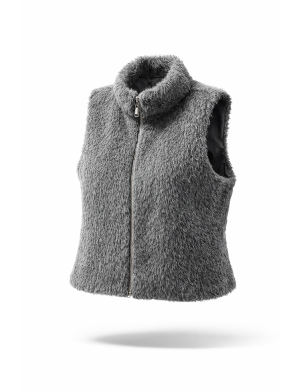 Gilet sans manche Effet Fourrure | DestockEnLive.com