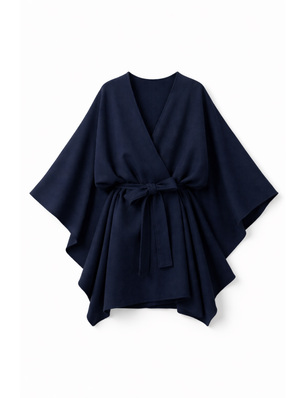 Cape femme unie avec ceinture à petit prix  | DestockEnLive.com
