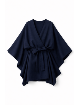 Cape femme unie avec ceinture à petit prix  | DestockEnLive.com