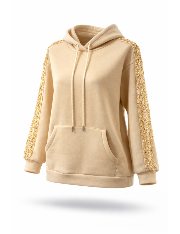 Ensemble sweat à capuche et pantalon à Paillette | MisterPrice.fr