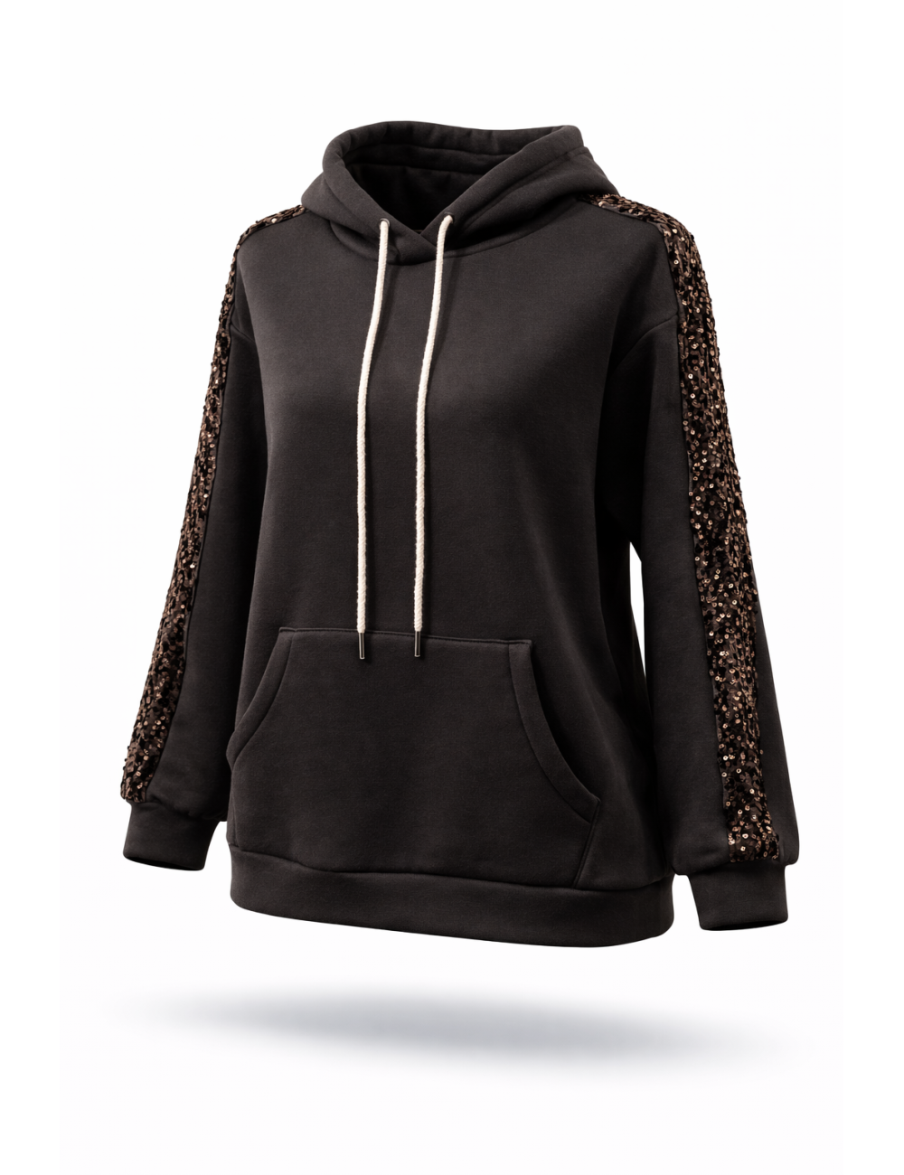 Ensemble sweat à capuche et pantalon à Paillette | MisterPrice.fr