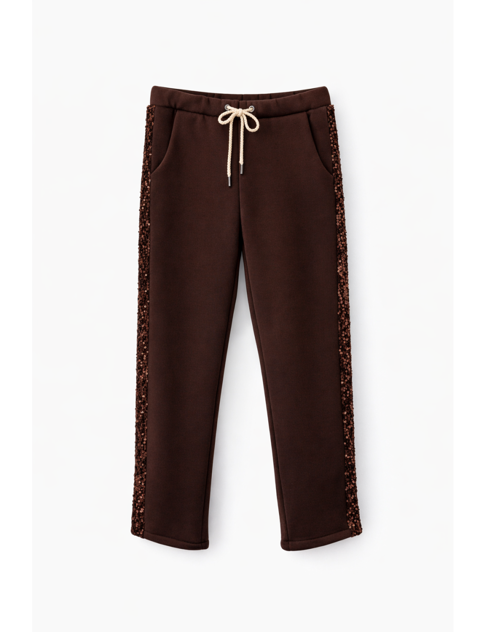 Ensemble sweat à capuche et pantalon à Paillette | MisterPrice.fr