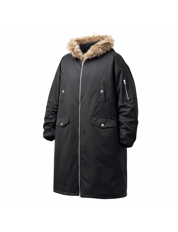 Doudoune longue femme à capuche à petit prix | Destock En Live .com