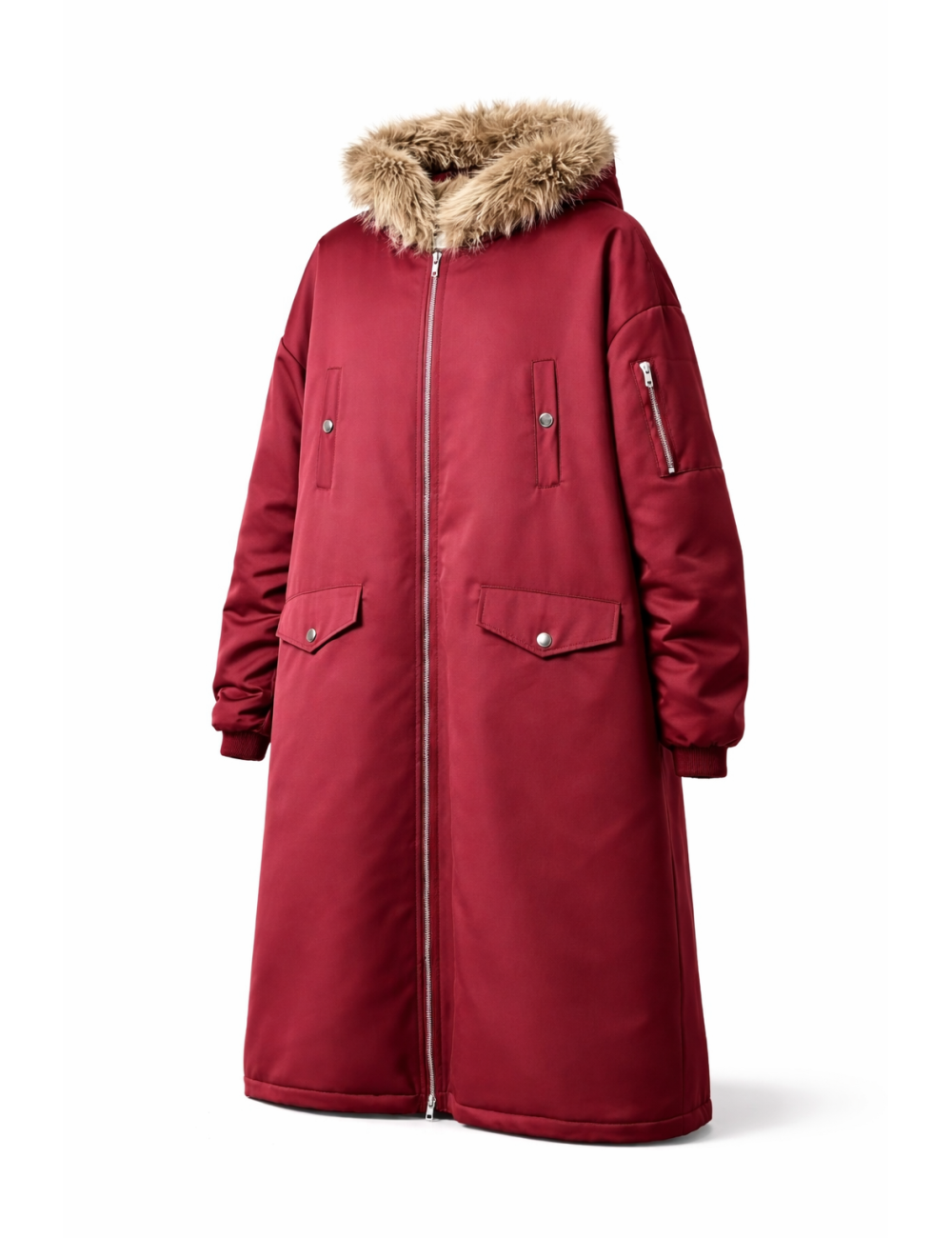 Doudoune longue femme à capuche à petit prix | Destock En Live .com