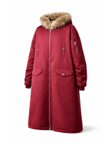 Doudoune longue femme à capuche à petit prix | Destock En Live .com