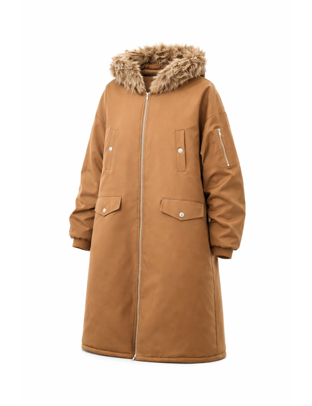 Doudoune longue femme à capuche à petit prix | Destock En Live .com