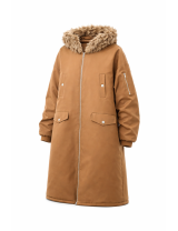 Doudoune longue femme à capuche à petit prix | Destock En Live .com